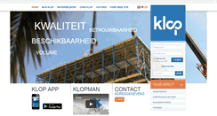 Desktop Screenshot of klop.com