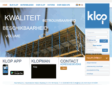 Tablet Screenshot of klop.com